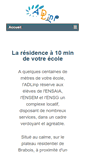 Mobile Screenshot of adinpl.fr